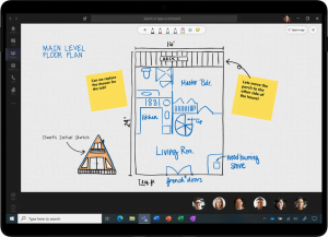 Whiteboard in in Microsoft Teams