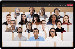 Auditorium view in Together Mode in Microsoft Teams